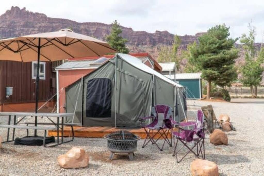 Moab Rv Resort Glamping Setup Tent In Rv Park #4 Ok-T4 Εξωτερικό φωτογραφία