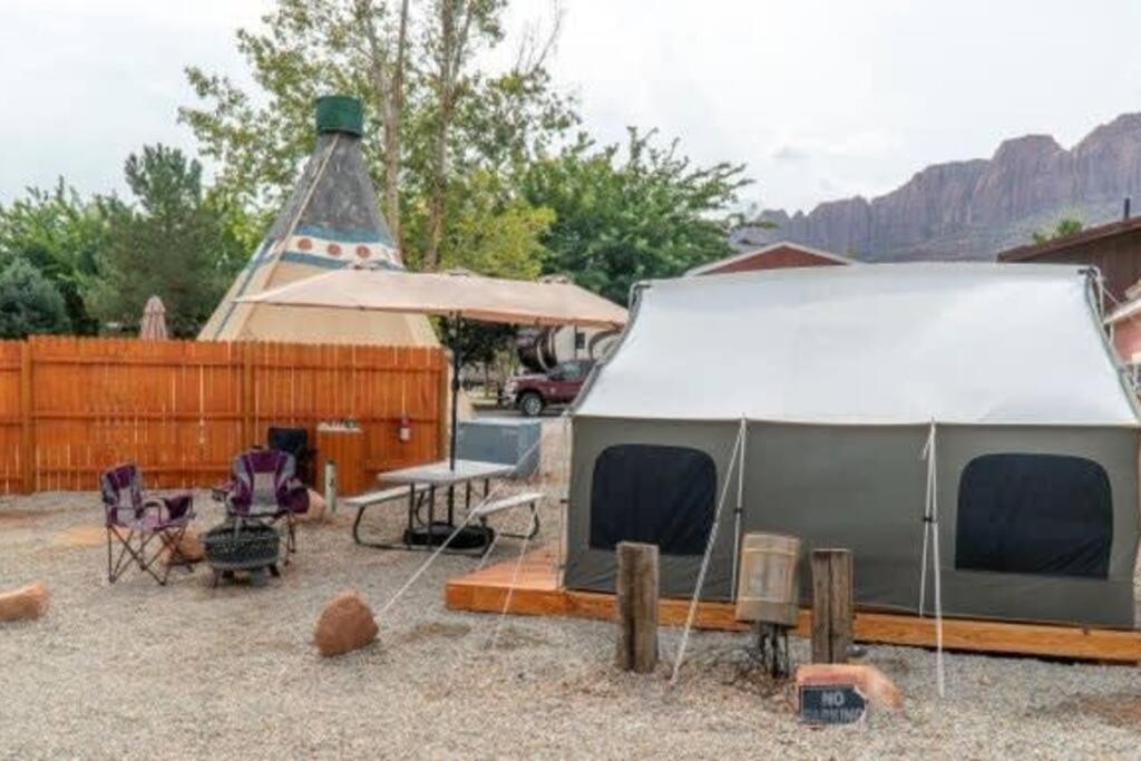 Moab Rv Resort Glamping Setup Tent In Rv Park #4 Ok-T4 Εξωτερικό φωτογραφία